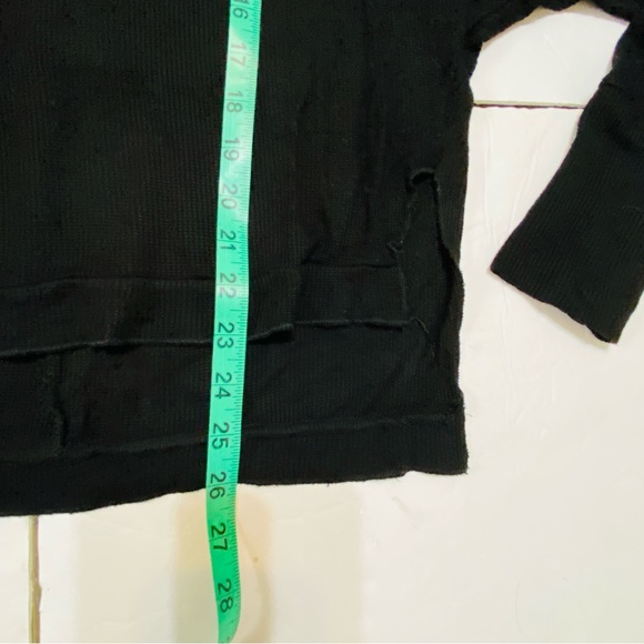 Chaser Slub Long Sleeve Black Shirt Size Small - Picture 4 of 6